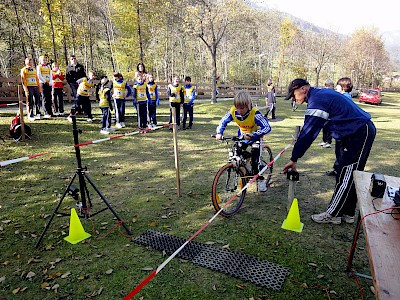 Konditionswettkampf Kinder in Neustift