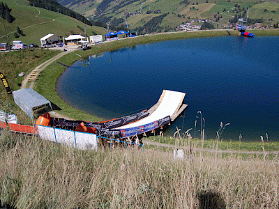 K.S.C. Rider beim Lake of Charity in Saalbach