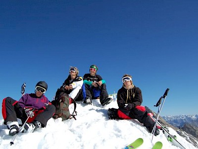 "Endlich wieder auf Schnee"