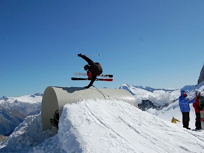 "Endlich wieder auf Schnee"