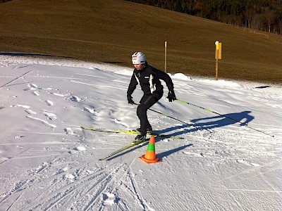 Erstes Schneetraining der Überflieger!