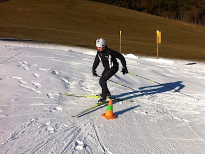 Erstes Schneetraining der Überflieger!