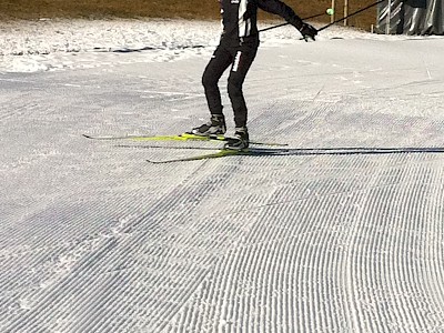 Erstes Schneetraining der Überflieger!