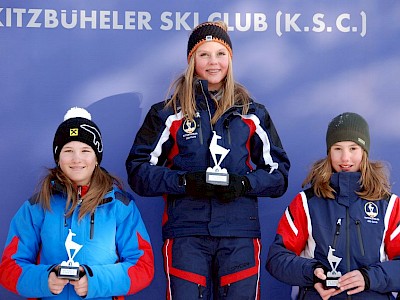 Bezirkscup Super-G der Schüler auf der Fleck