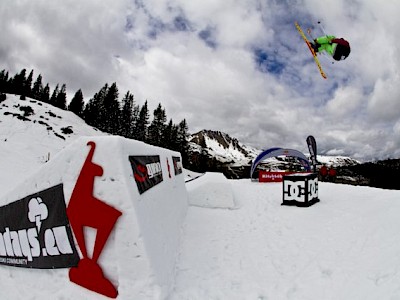 Markus Obwaller am Pass Thurn - Foto: Roland Haschka. Darunter: Marco Möschl auf der Schmittenhöhe.