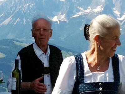 Netter Besuch auf der Starthütte