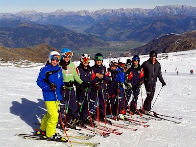 Erstes Gletschertraining der Schüler