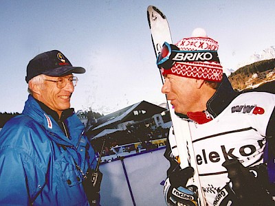 Dr. Harald Herbert mit ÖSV Präsident Prof. Peter Schröcksnadel