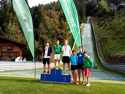 Sebastian Kogler (Jugend) wurde Zweiter, der Sieg ging an Stefano Radovan (GS Monte Giner/ITA).