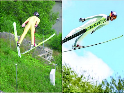 Kogler und Lienher beim Alpen-Cup