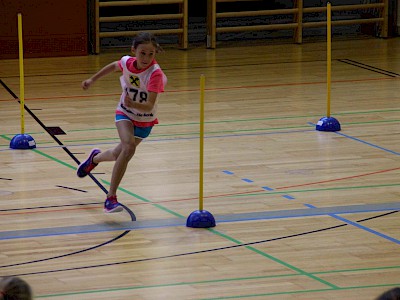 Konditionswettkampf der Kinder in Hopfgarten