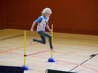 Konditionswettkampf der Kinder in Hopfgarten