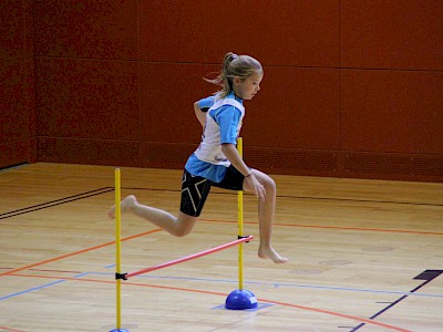 Konditionswettkampf der Kinder in Hopfgarten