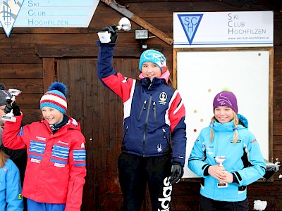 Fünf Alpin-Kinder am Podium