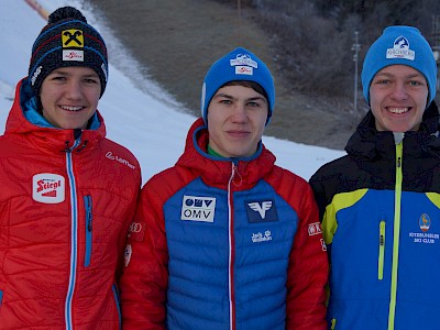 Florian Dagn, Patrick Kogler und Maximilian Lienher