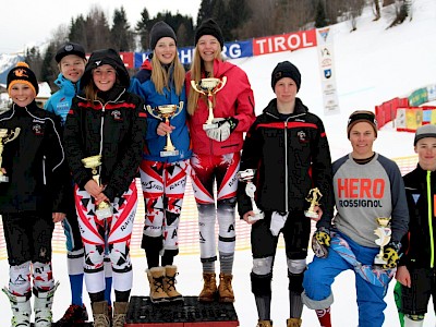 Zwei Bezirkscup Super-G an einem Tag für die Schüler in Kirchberg