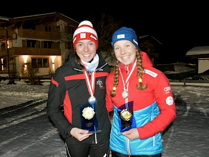 Mellitzer und Brudermann Vize-Meistertitel im Sprint