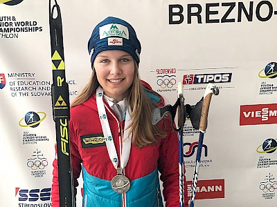 Anna Gandler gewinnt SILBER