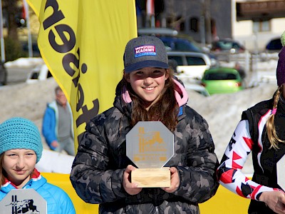 Unsere Kids zeigten bereits tolle Kipptechniken beim BC Slalom in Waidring