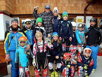 4 Podestplätze für den KSC beim BC-Slalom der Kinder in Jochberg