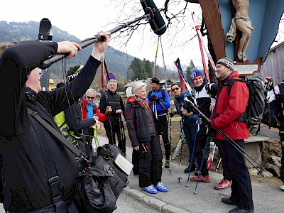 Gemeinsam auf das Horn