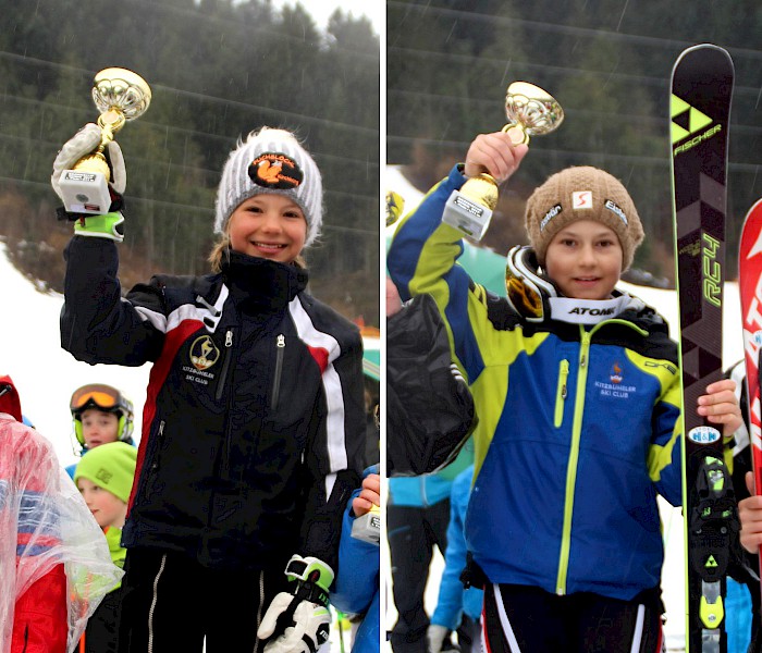 Simona Pöll und Rikard Knezevic siegen beim letzten Bezirkscupbewerb der Kinder - 