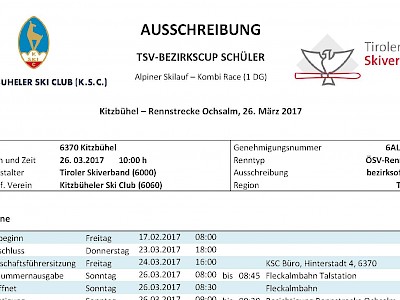 Bezirkscup-Finale der Schüler & Jugend