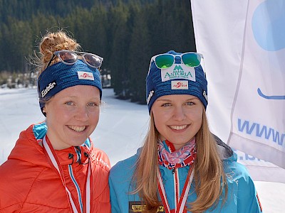 Anna Gandler und Katharina Brudermann holen Österreichischen Meistertitel im Langlauf