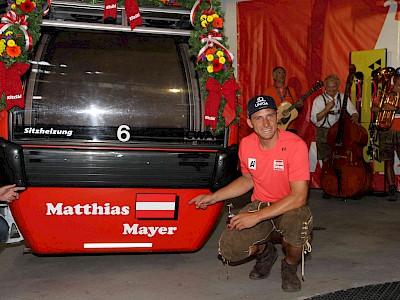 Matthias Mayer hat sie – die Gondel