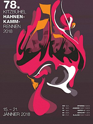 Das Hahnenkamm-Plakat 2018 ist fixiert & der neue Ski 