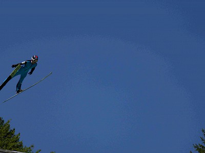 KSC Überflieger trainieren in Planica