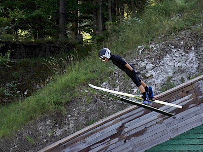 KSC Überflieger trainieren in Planica