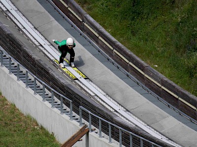 KSC Überflieger trainieren in Planica