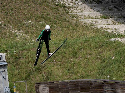 KSC Überflieger trainieren in Planica