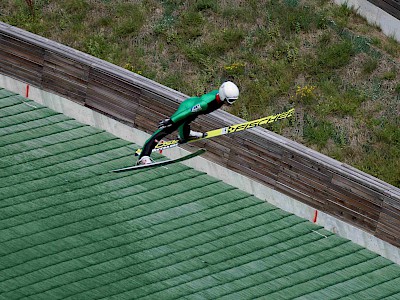 KSC Überflieger trainieren in Planica