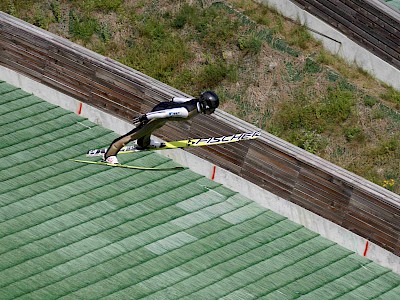 KSC Überflieger trainieren in Planica