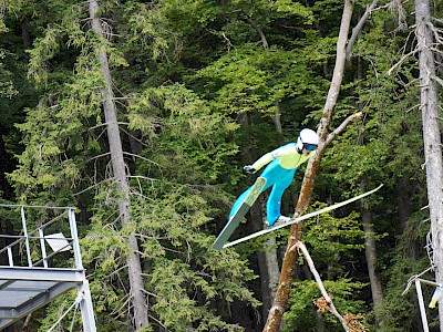 KSC Überflieger trainieren in Planica