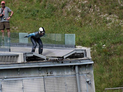 KSC Überflieger trainieren in Planica