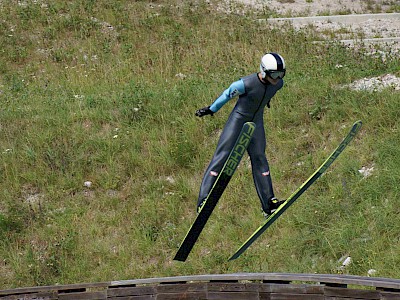 KSC Überflieger trainieren in Planica