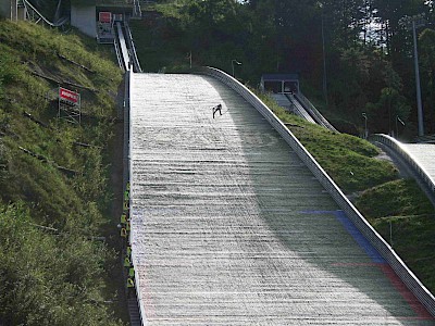 Florian Dagn gut dabei - nun auch in Oberstdorf