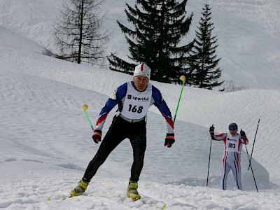 beim Volkslanglauf in Hochfilzen