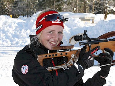 Heimspiel für K.S.C.-Biathletin