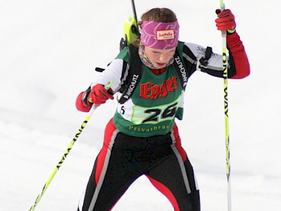 Biathleten im Alpencup-Einsatz