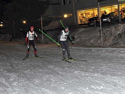 Die Kombinierer Ingo Wibmer und Florian Dagn