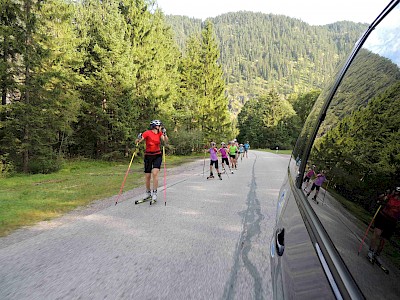 Biathlon- & Langlaufteam trainierten in Seefeld