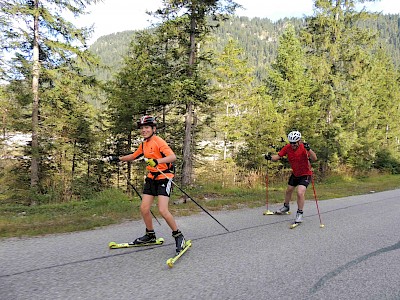 Biathlon- & Langlaufteam trainierten in Seefeld