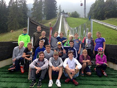 WSV München trainieren in Kitzbühel