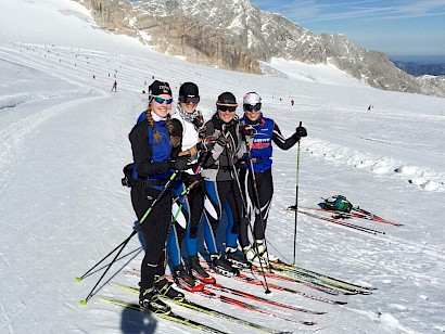 Katharina Brudermann auf Schnee