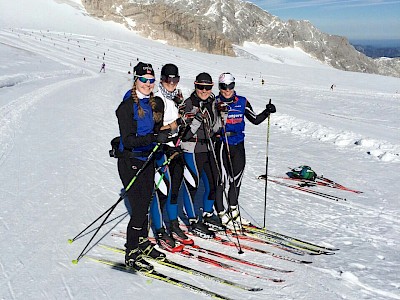 Katharina Brudermann auf Schnee