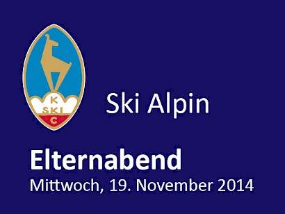 Elternabend - Ski Alpin